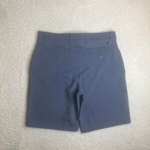 Johnnie-O Mulligan performance shorts men's 420 pacific blue stretch 36